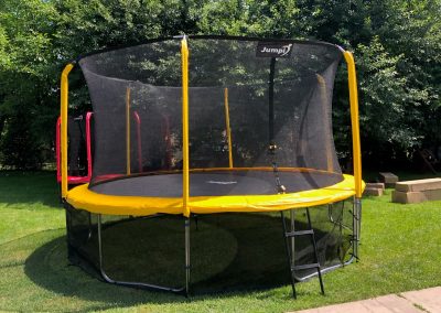 trampolina Jumpi żółta