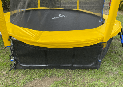 trampolina Jumpi żółta